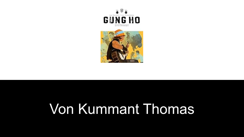 livres de Von Kummant Thomas