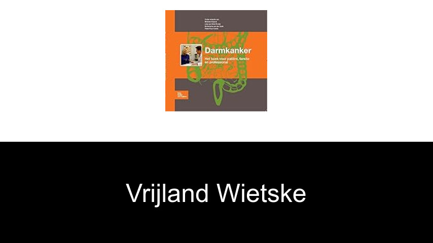 livres de Vrijland Wietske