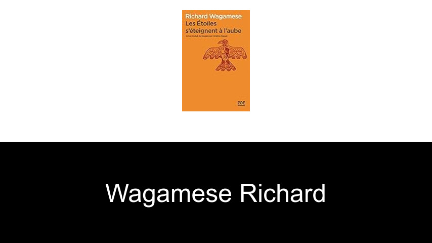 livres de Wagamese Richard