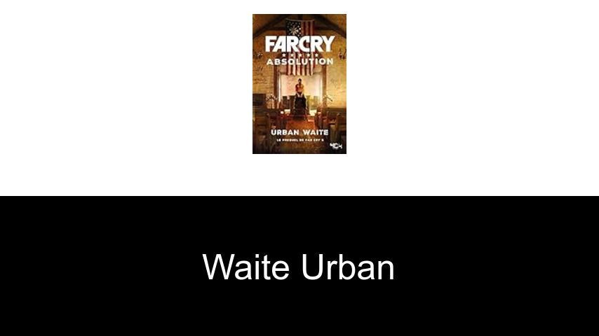 livres de Waite Urban