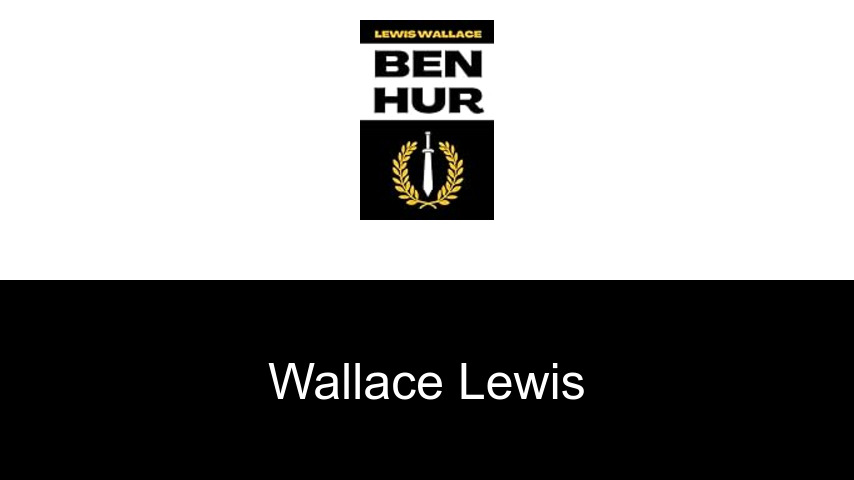 livres de Wallace Lewis