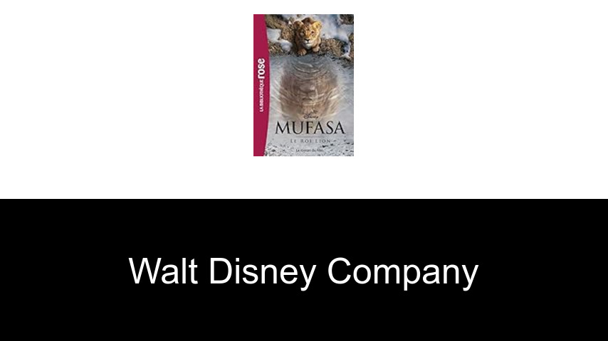 livres de Walt Disney company