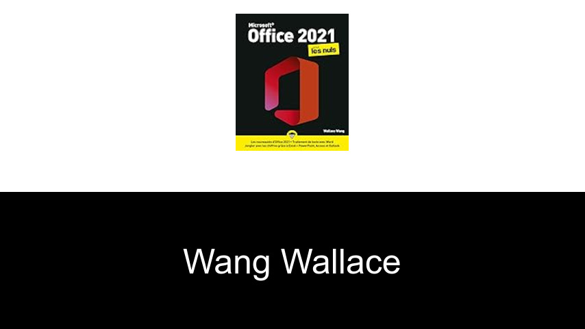 livres de Wang Wallace