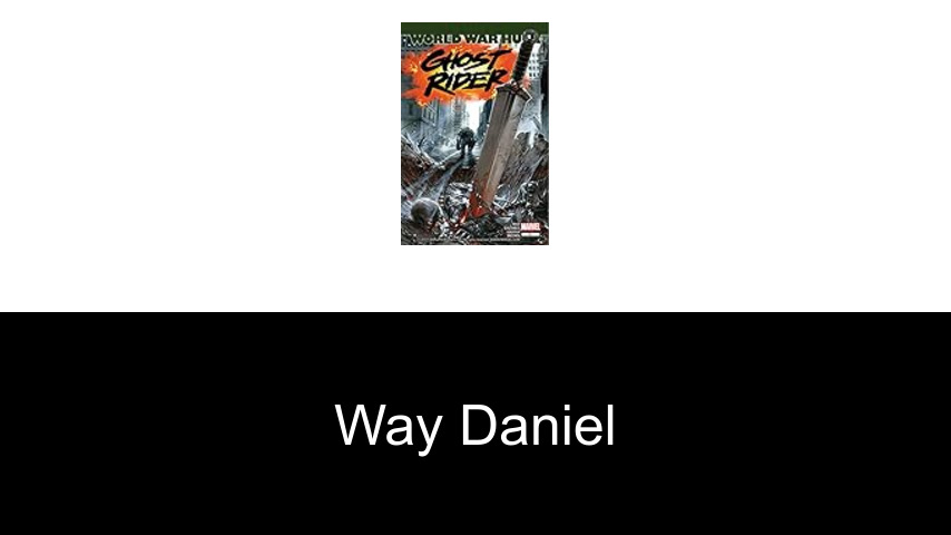 livres de Way Daniel