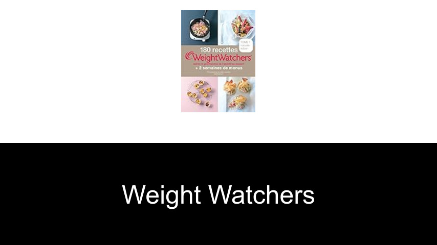 livres de Weight Watchers