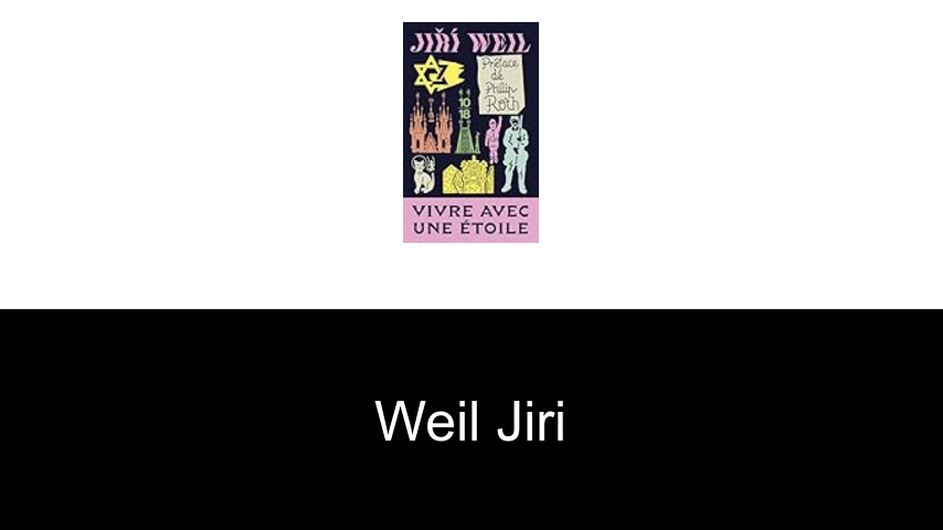 livres de Weil Jiri