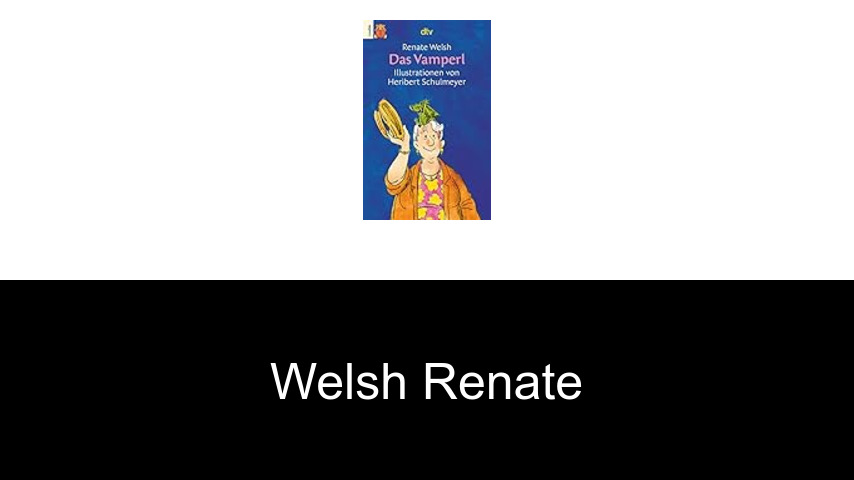 livres de Welsh Renate