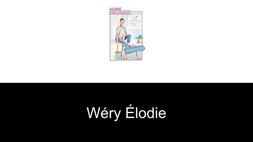 livres de Wéry Élodie