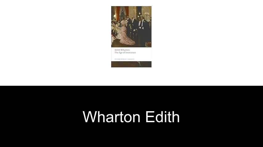 livres de Wharton Edith