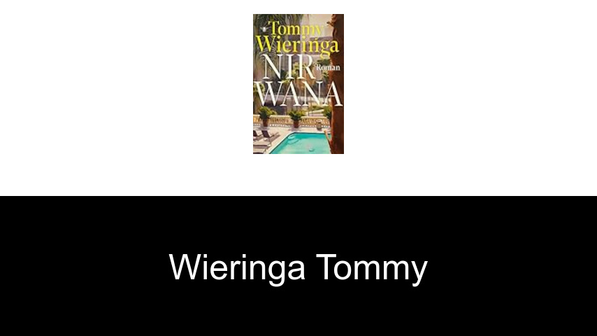 livres de Wieringa Tommy