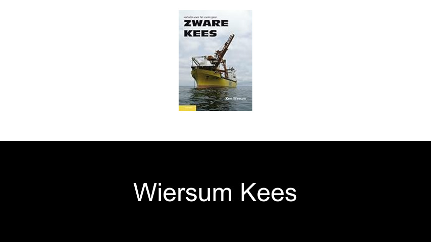livres de Wiersum Kees