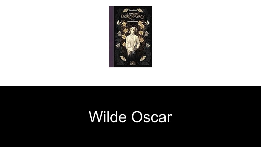 livres de Wilde Oscar