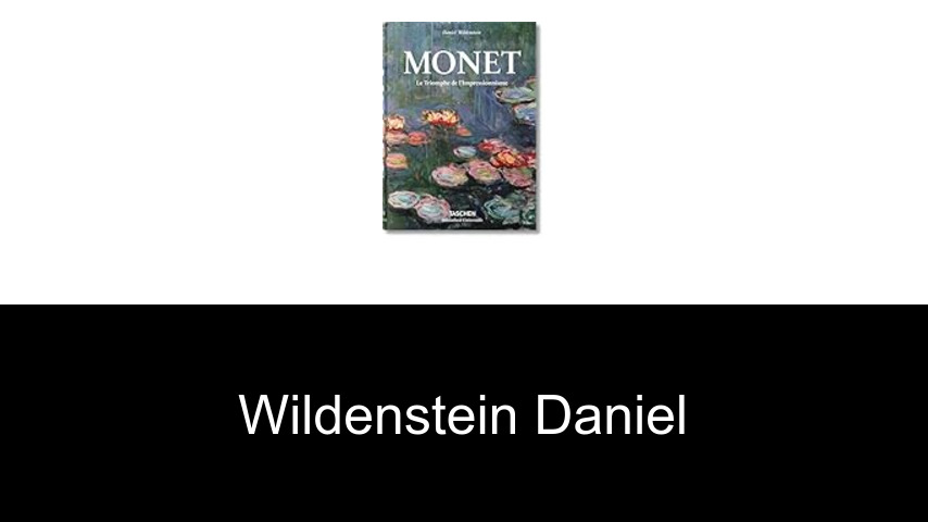 livres de WILDENSTEIN Daniel