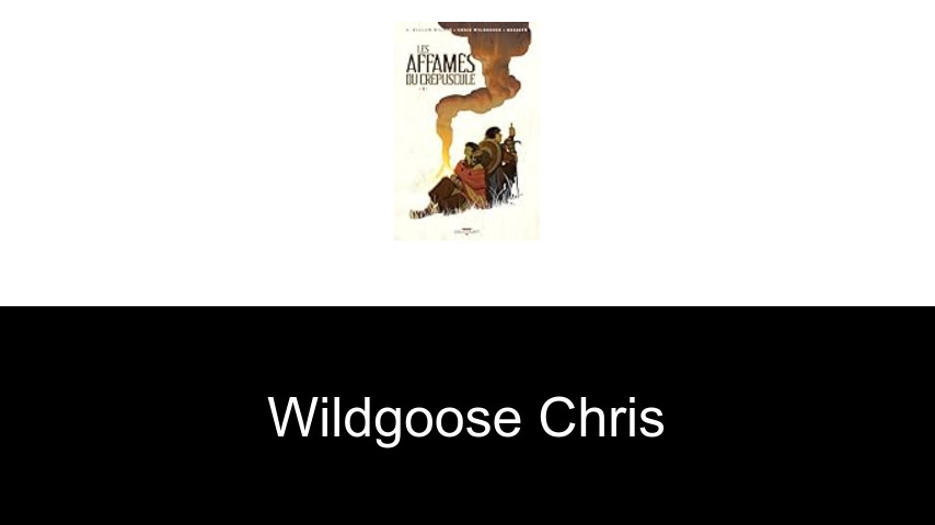 livres de Wildgoose Chris