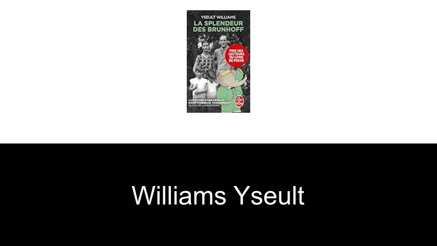 livres de Williams Yseult