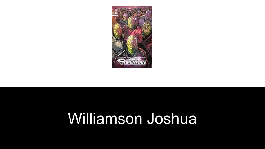 livres de Williamson Joshua