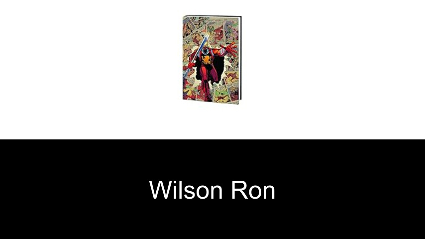 livres de Wilson Ron
