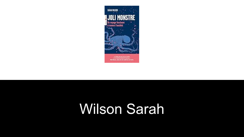 livres de Wilson Sarah
