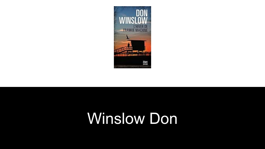 livres de Winslow Don