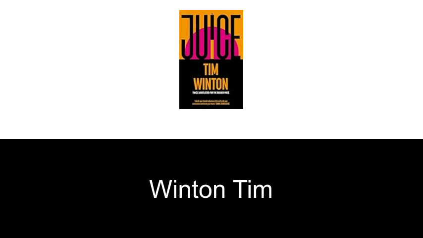 livres de Winton Tim