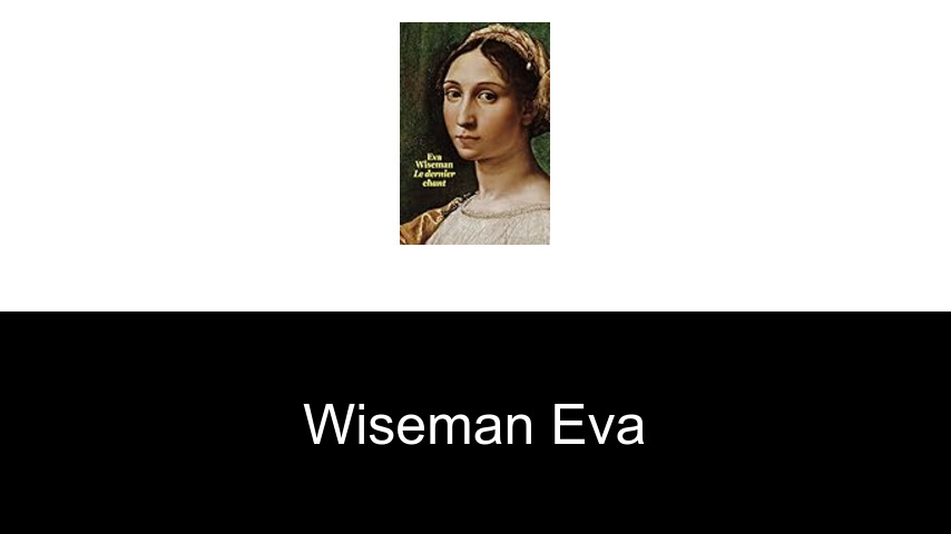 livres de Wiseman Eva
