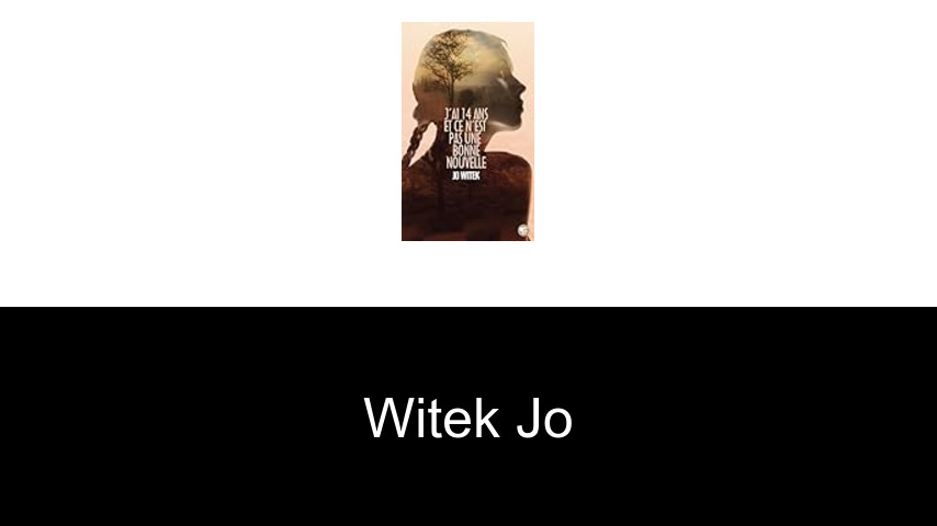 livres de Witek Jo