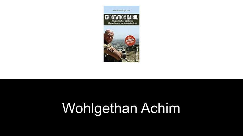 livres de Wohlgethan Achim