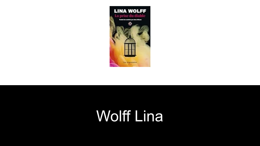 livres de Wolff Lina