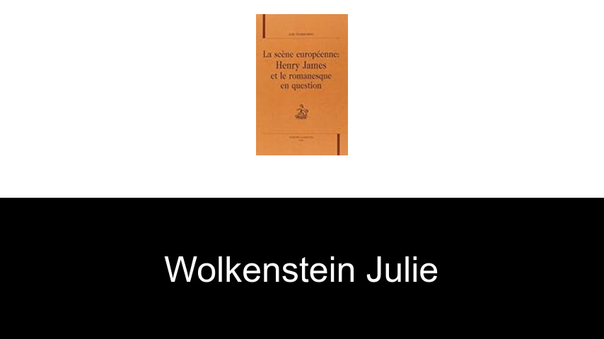 livres de Wolkenstein Julie