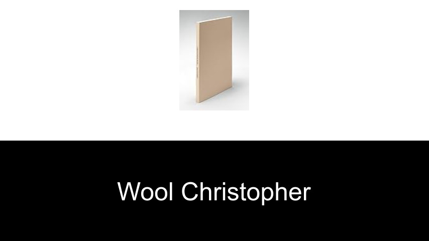 livres de Wool Christopher