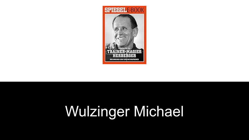 livres de Wulzinger Michael