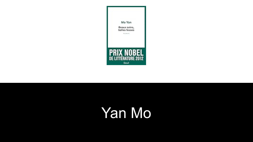 livres de Yan Mo