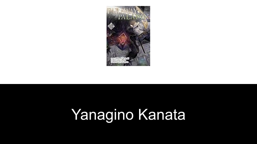livres de Yanagino Kanata