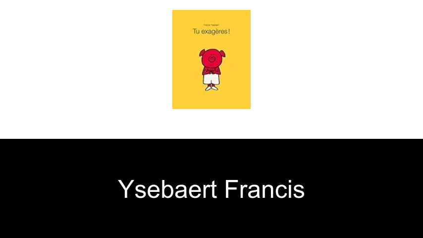 livres de Ysebaert Francis