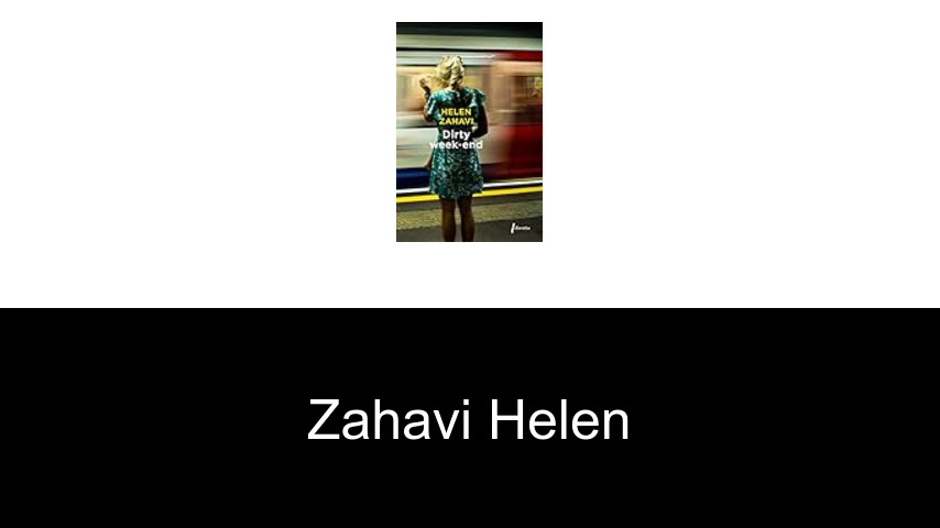 livres de Zahavi Helen