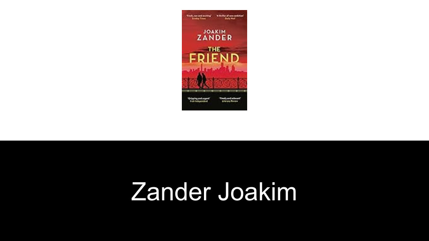 livres de Zander Joakim