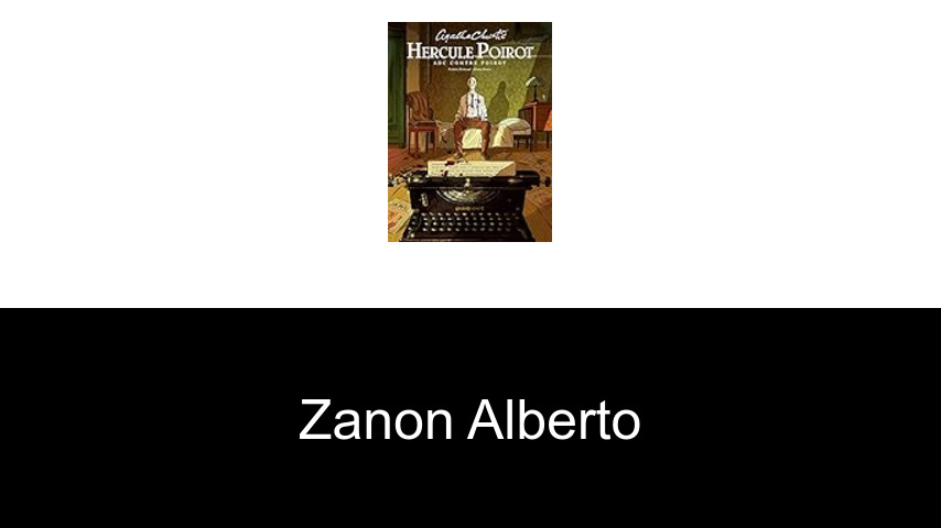 livres de ZANON Alberto