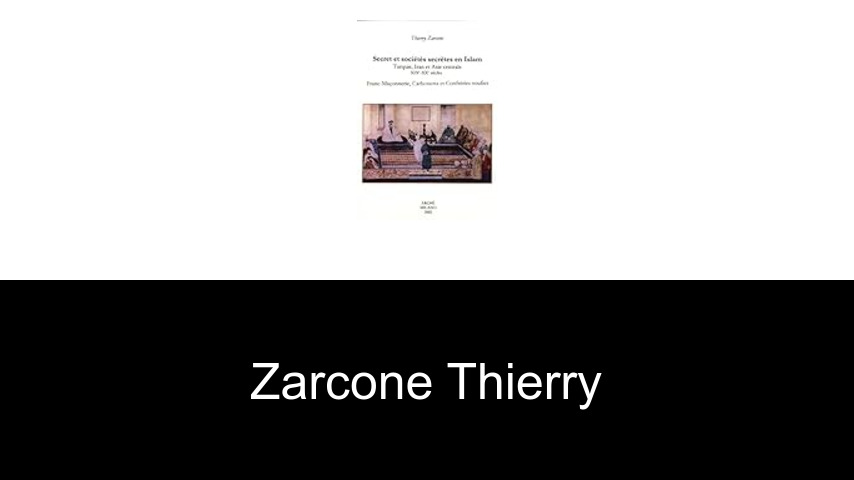 livres de Zarcone Thierry
