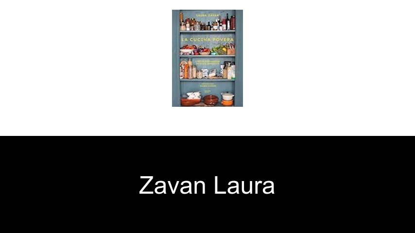 livres de Zavan Laura