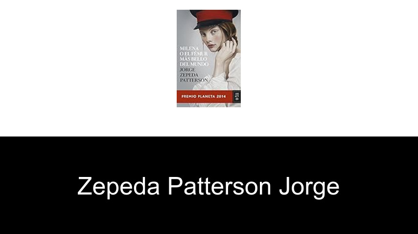 livres de Zepeda Patterson Jorge