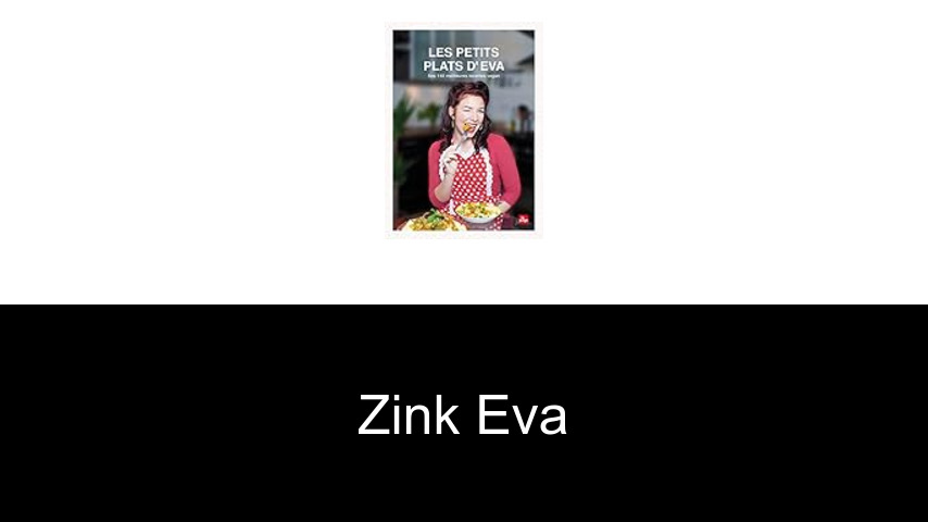 livres de Zink Eva