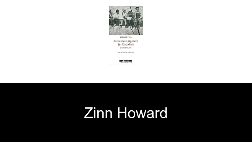 livres de Zinn Howard